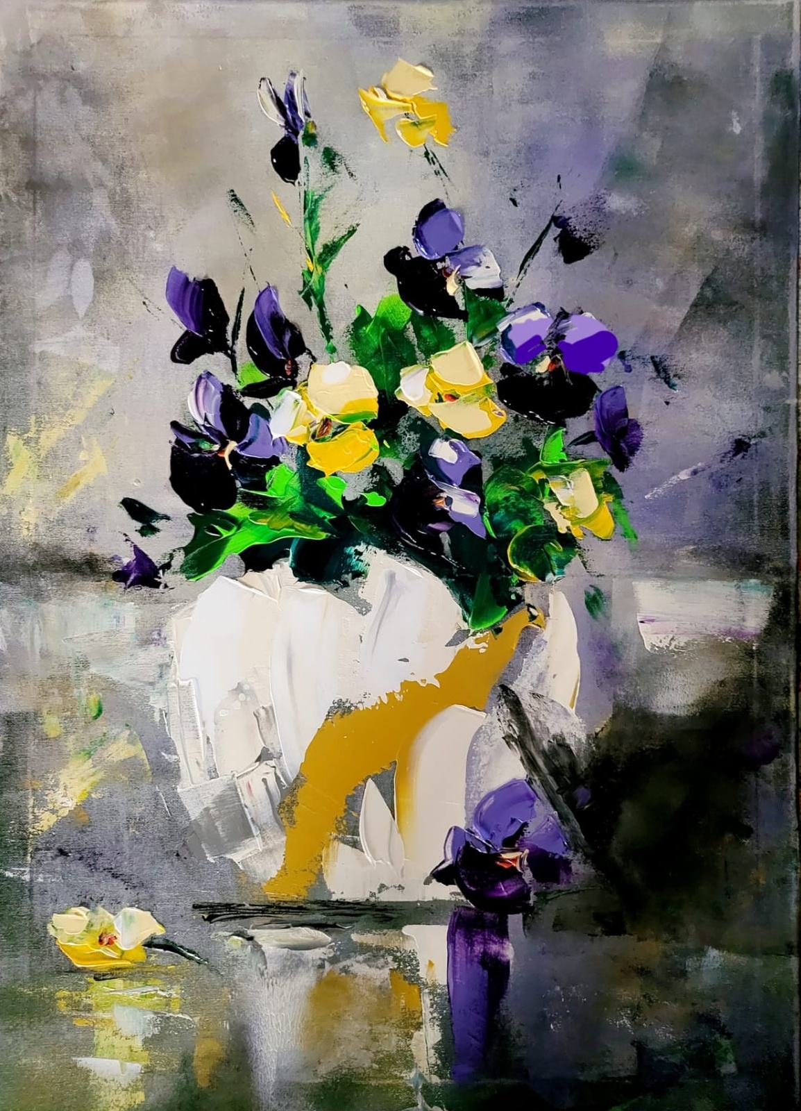 ArteDiAlina.com painting: Living in a Jar